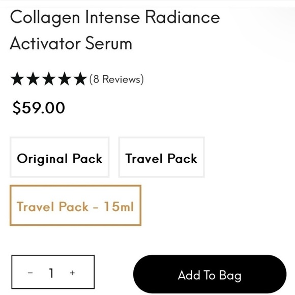 Avant Collagen Intense Radiance Activator Serum NEW 15mL Niacinamide Hyaluronic - Picture 4 of 7